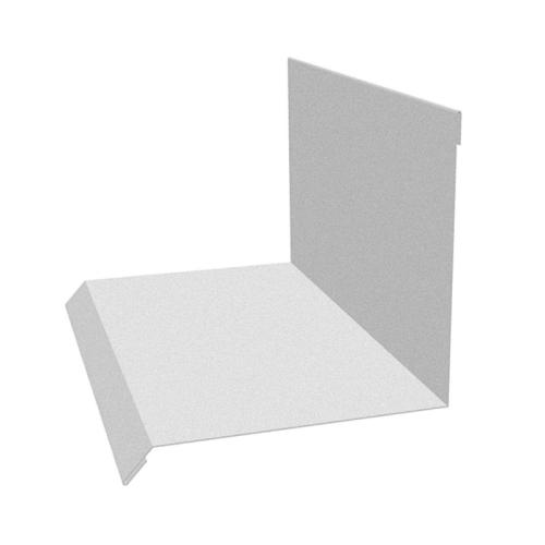 Preview: Wandanschluss Typ 2 - 2 m - 100 x 110 mm - 0,50 mm - 185 g/m² Alu-Zink-Legierung